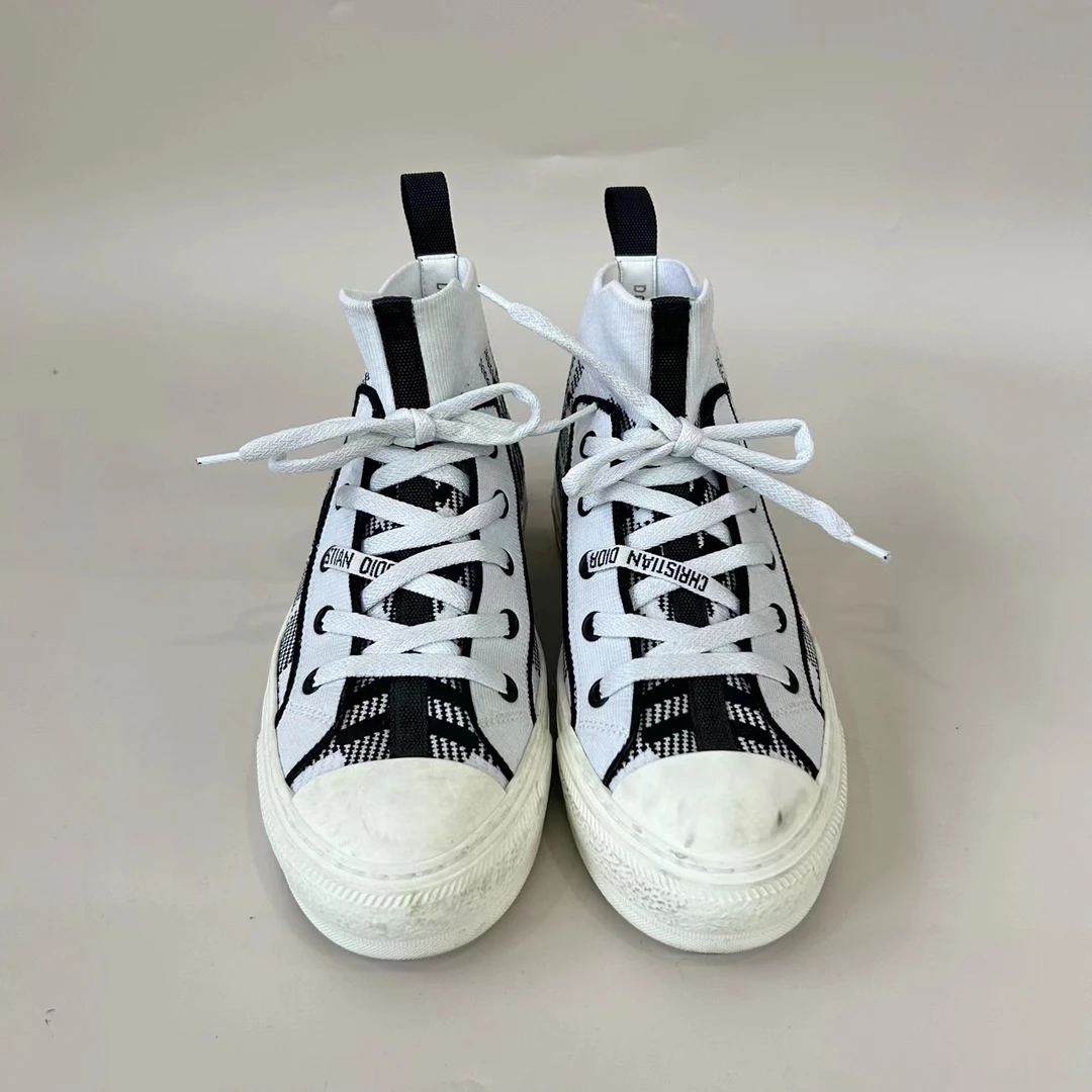 99新 DIOR/迪奥 Dior迪奥运动帆布鞋 34.5码