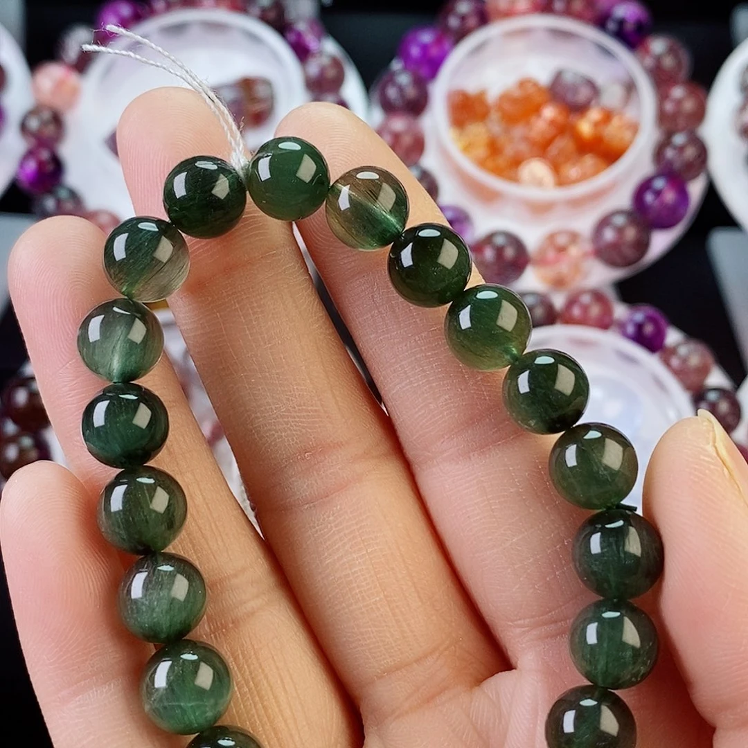 水晶手链未镶嵌绿发