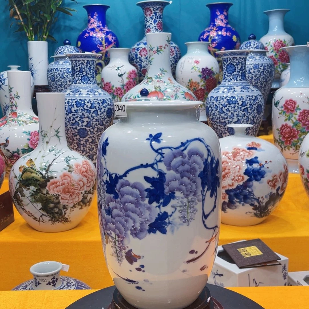 摆件景德镇陶瓷花瓶3