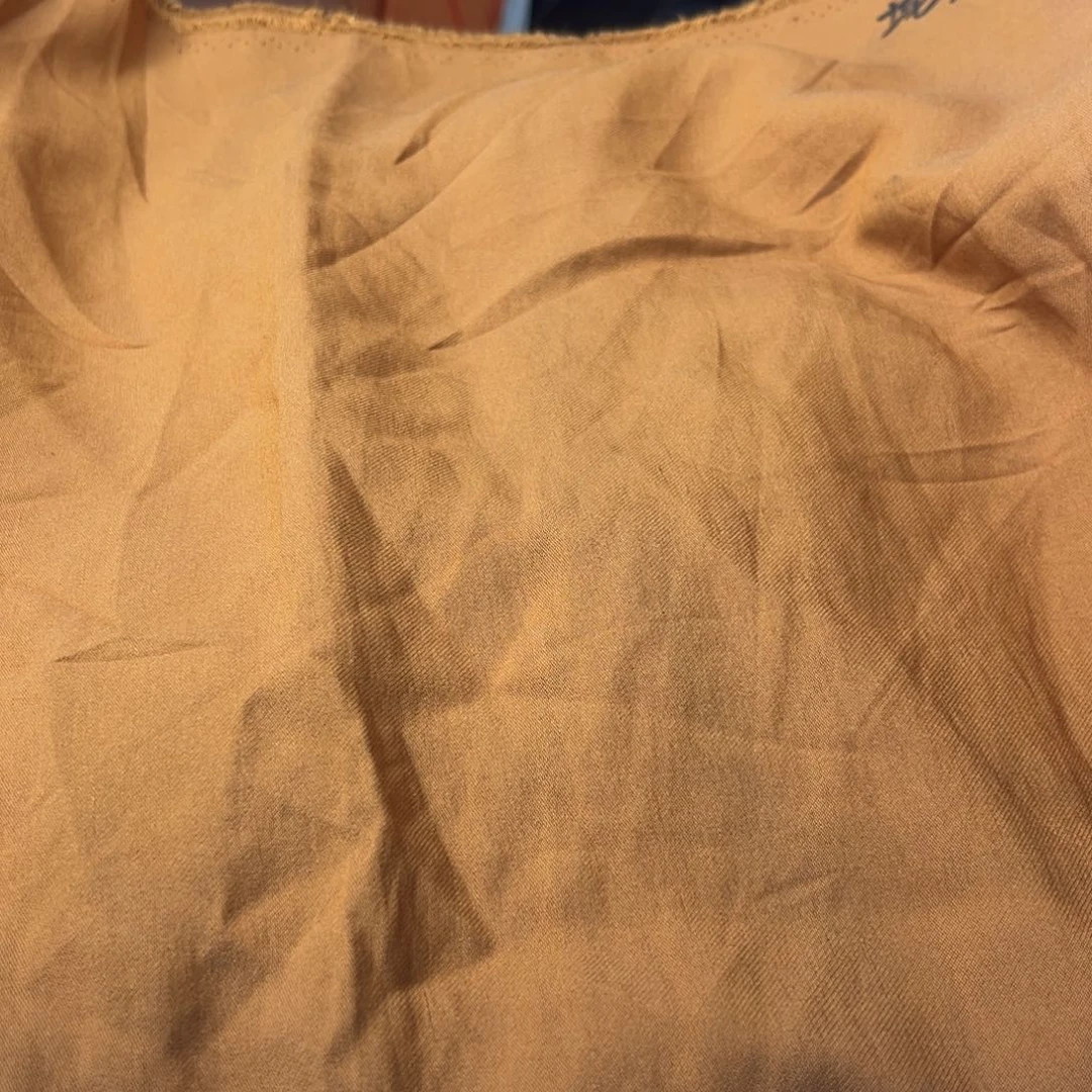 黄色天丝亚麻1米。