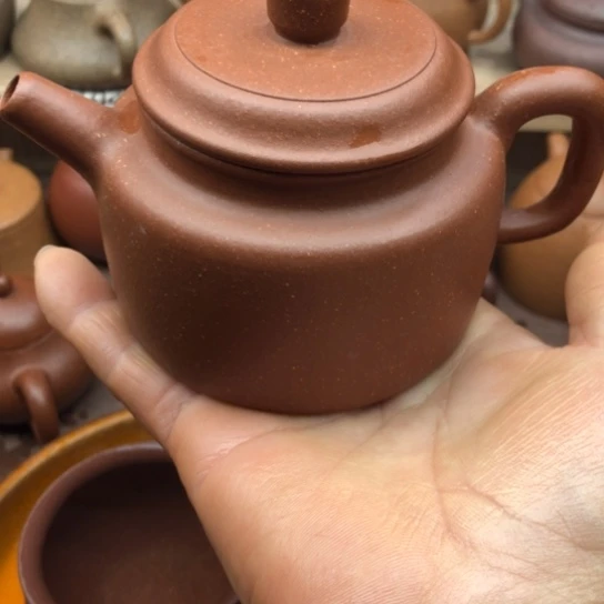紫砂茶壶将坡泥得中230豪升左右