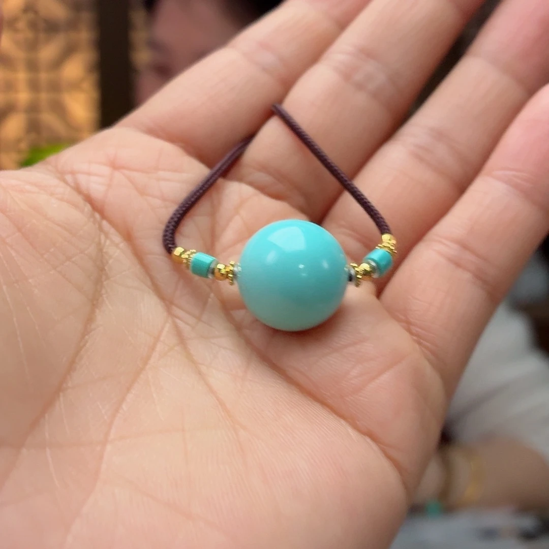 18K金镶嵌绿松石珠宝奇石