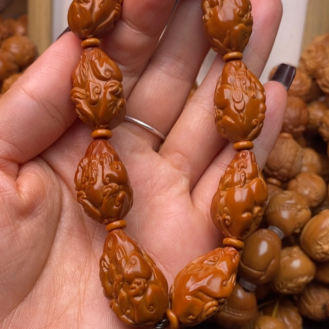 橄榄核手串貔貅手串