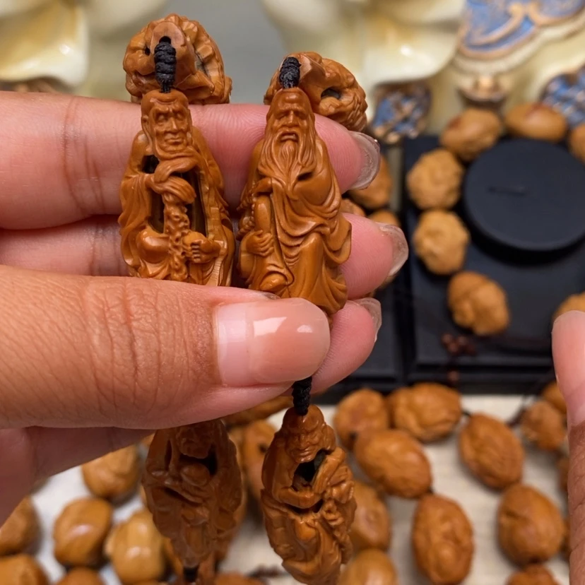 【闪购商品】橄榄核吊坠橄榄手工雕刻工艺