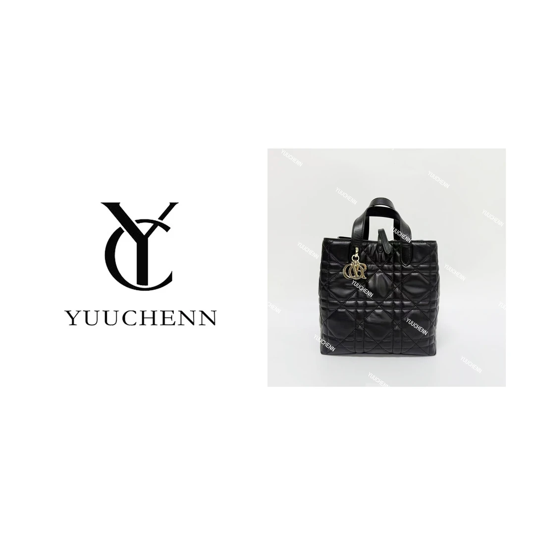 YUUCHENN/【toujours手袋】进口牛皮23cm 黑色 HH5877