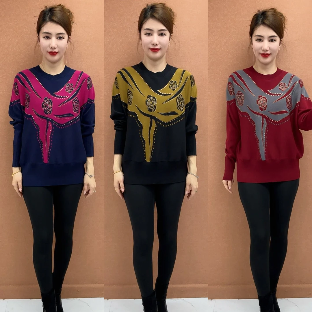 206时尚百搭显瘦针织衫