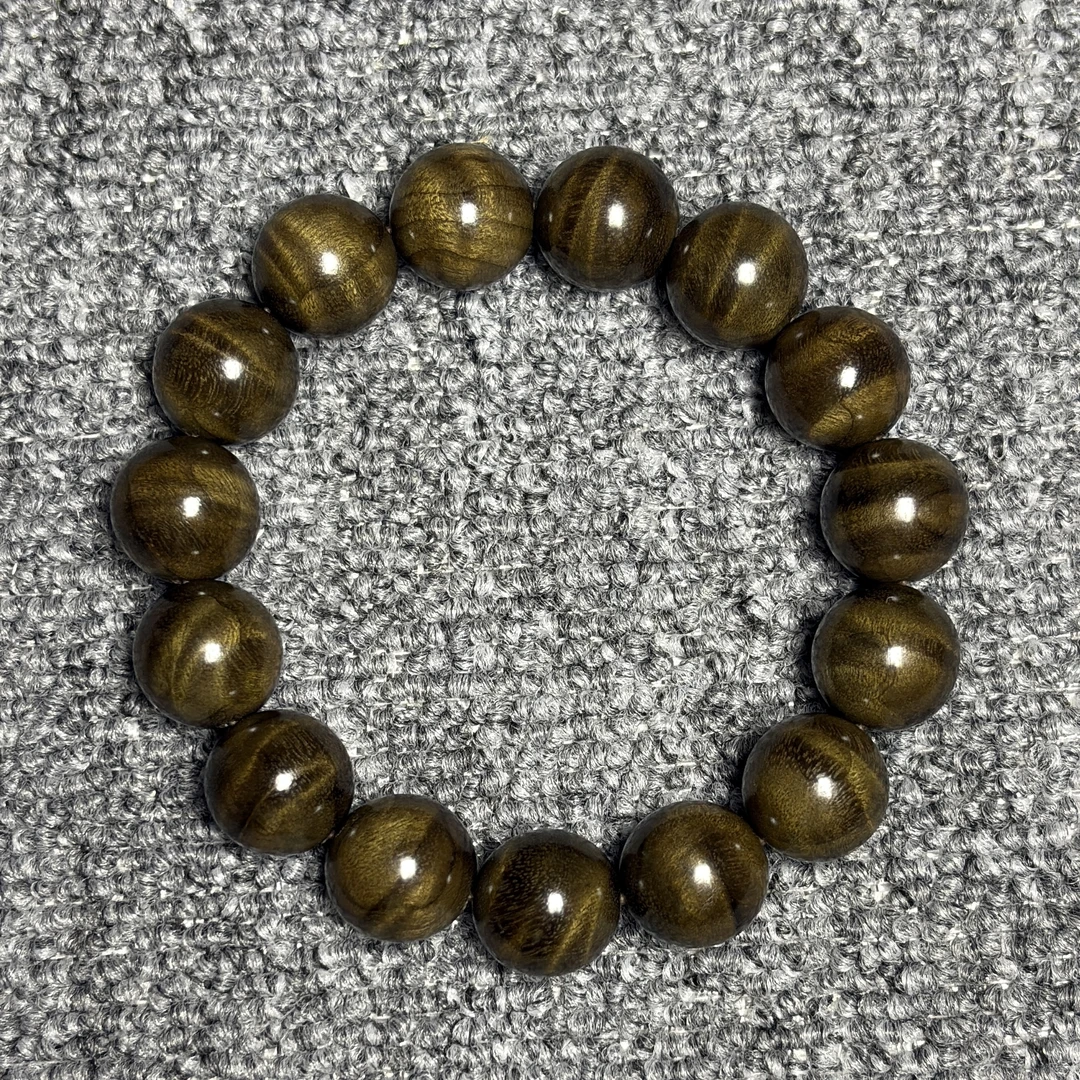 阴沉金丝楠木1.5*15颗水波闪电纹