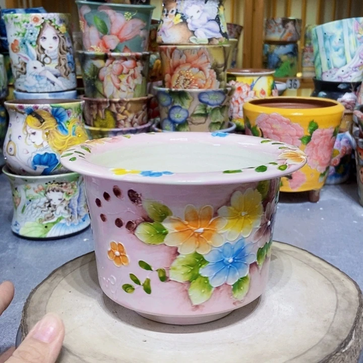 景德镇艺术手绘作品