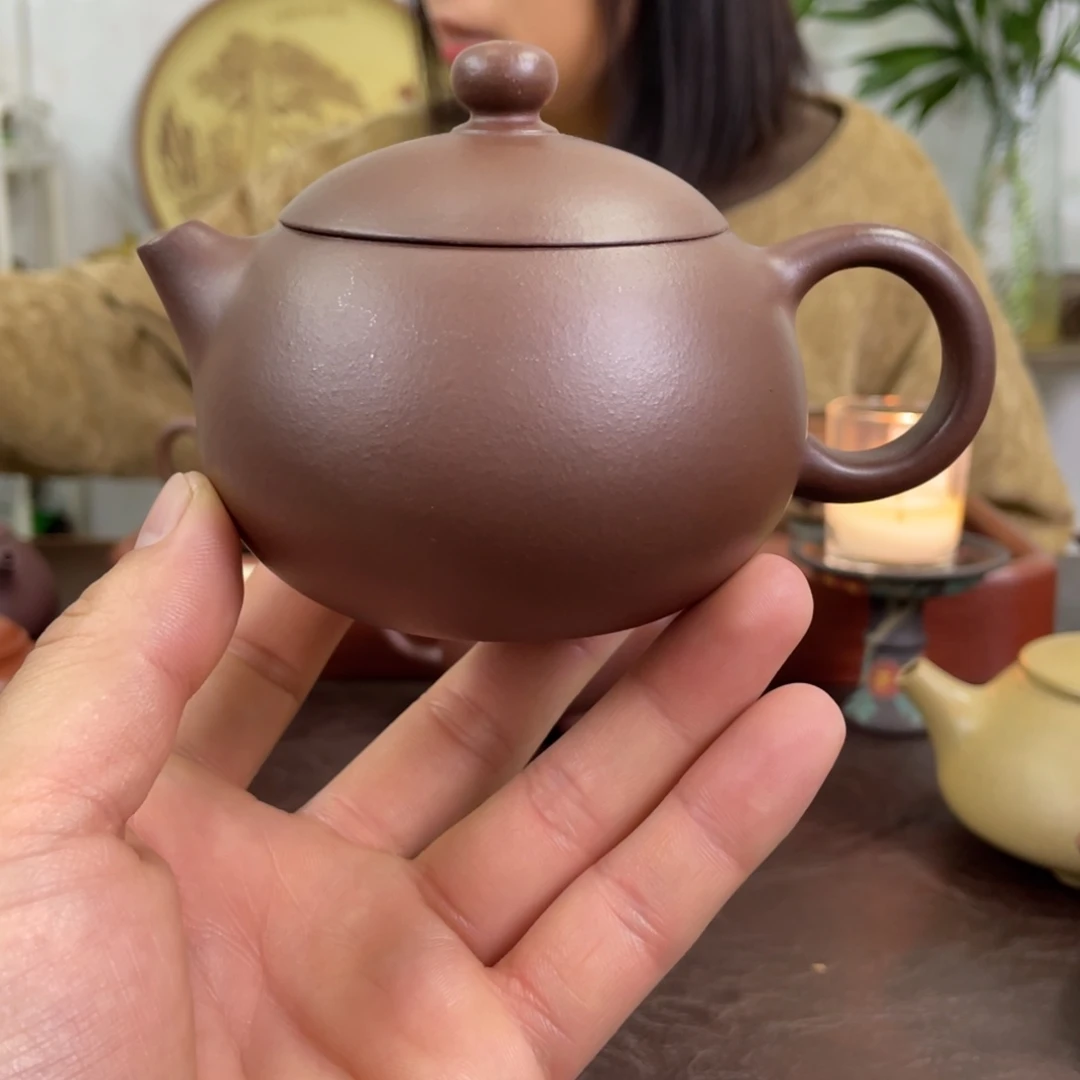 茶壶紫砂西施紫泥