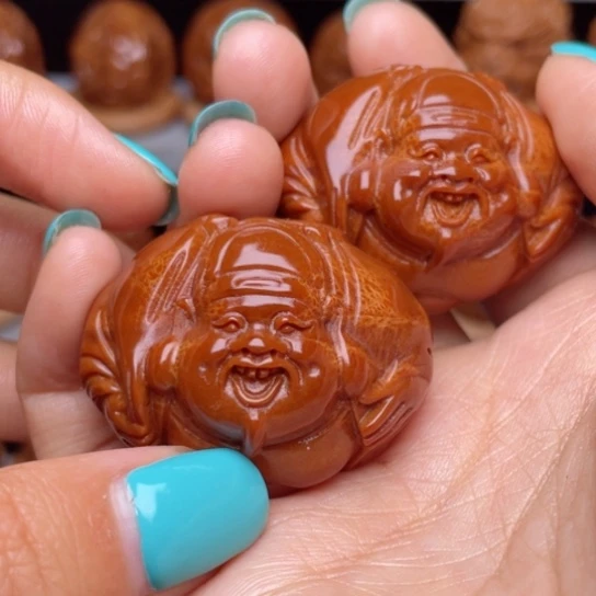 吊坠橄榄核横财手球3.3