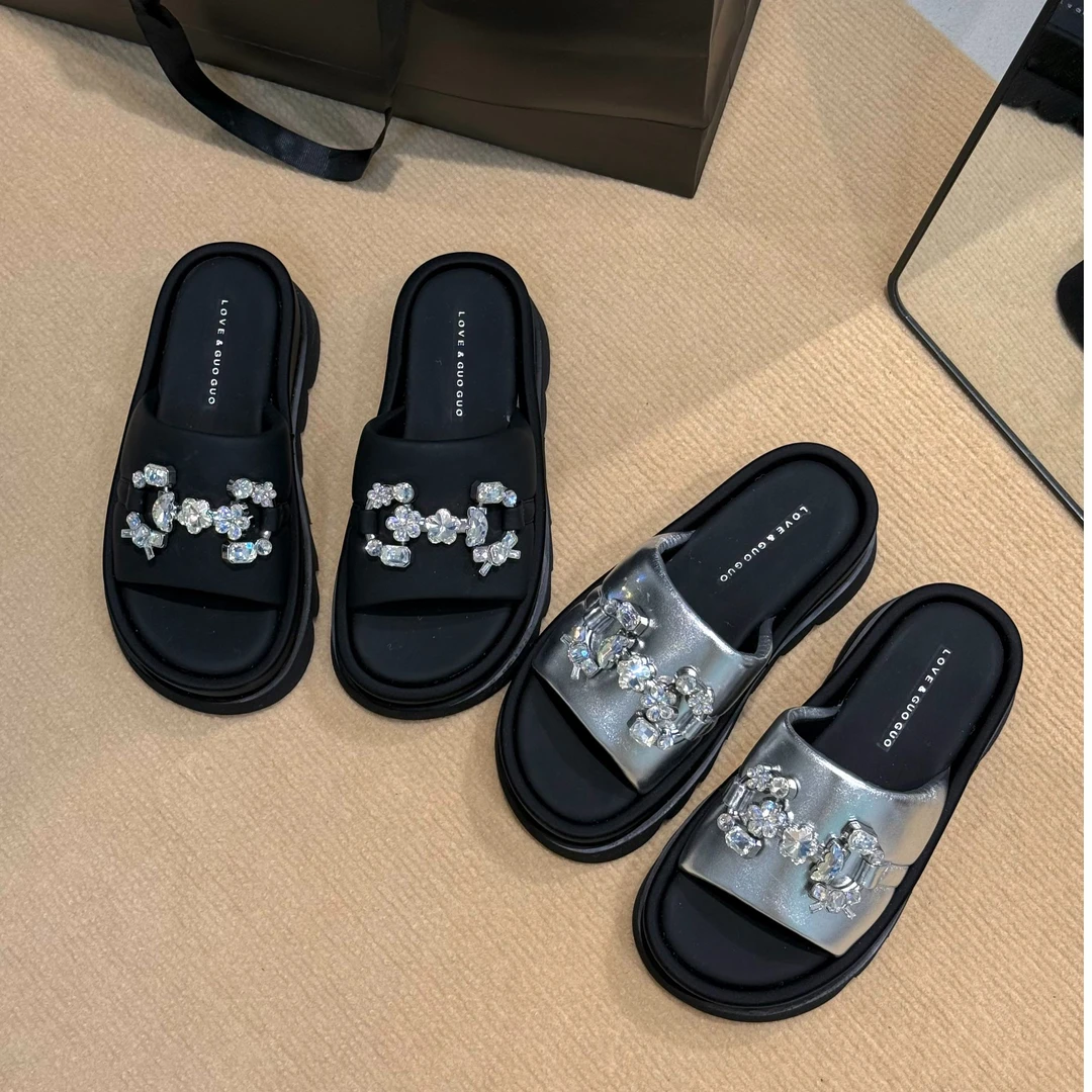 EV/EV松糕底H钻夏季凉拖25S7423