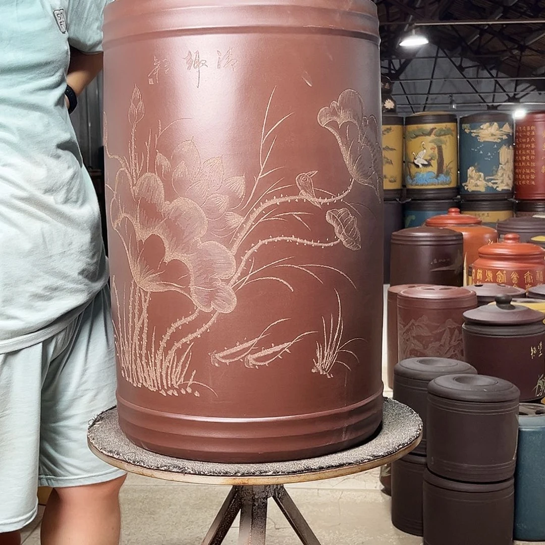 紫砂茶叶罐茶叶罐