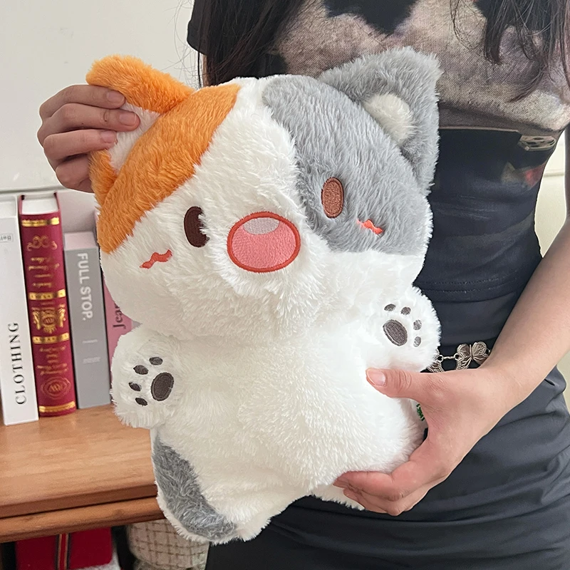 可爱三花猫咪玩偶毛绒玩具女生睡觉抱枕公仔娃娃送男朋友生日礼物