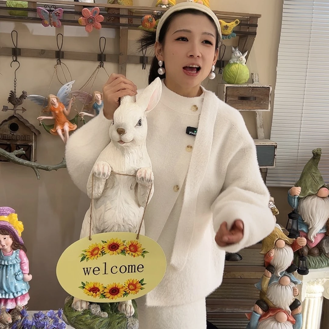花园摆件红红火火