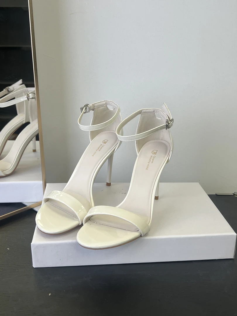 551-25米色（9厘米）细跟高跟鞋时尚舒适