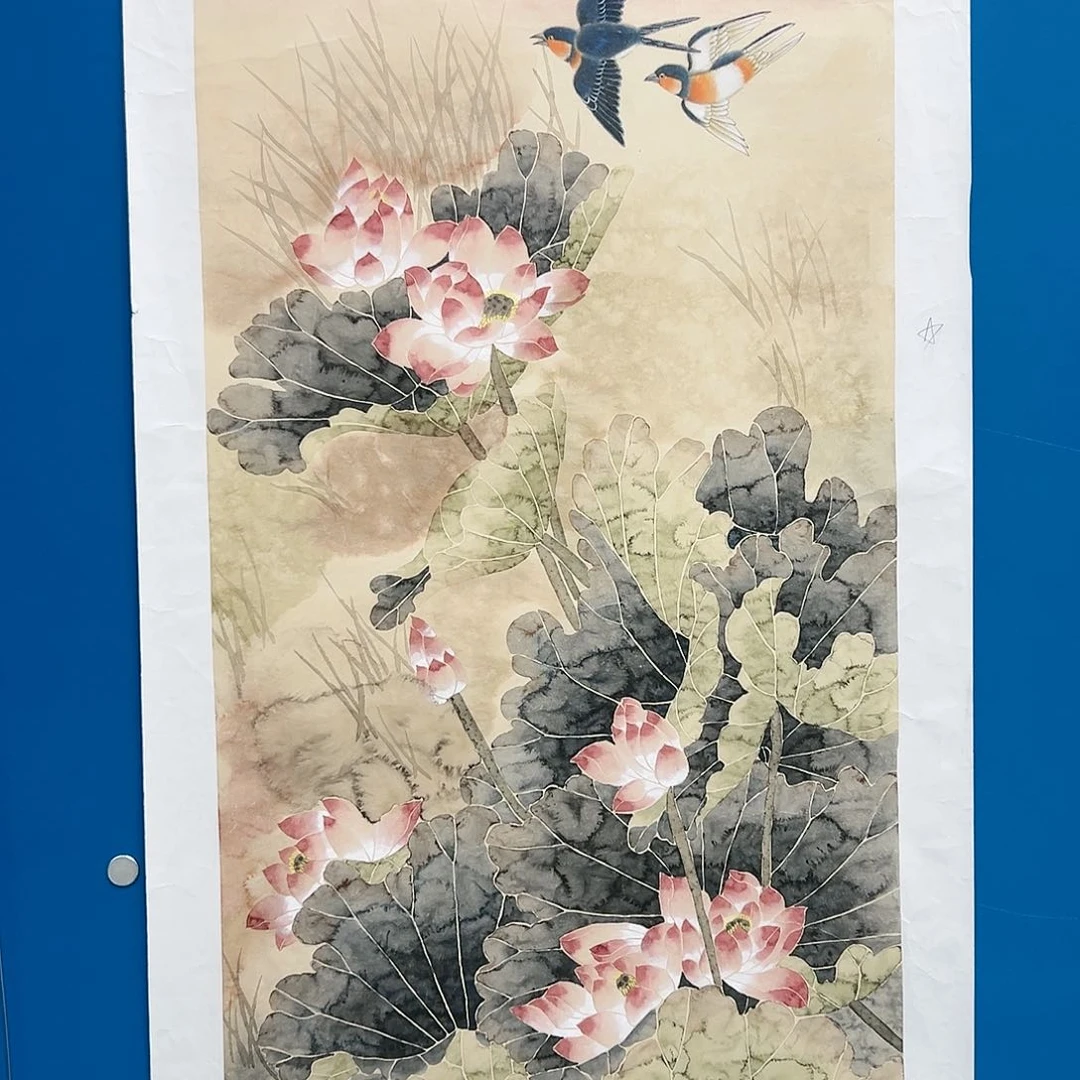 国画苏珊展览原作