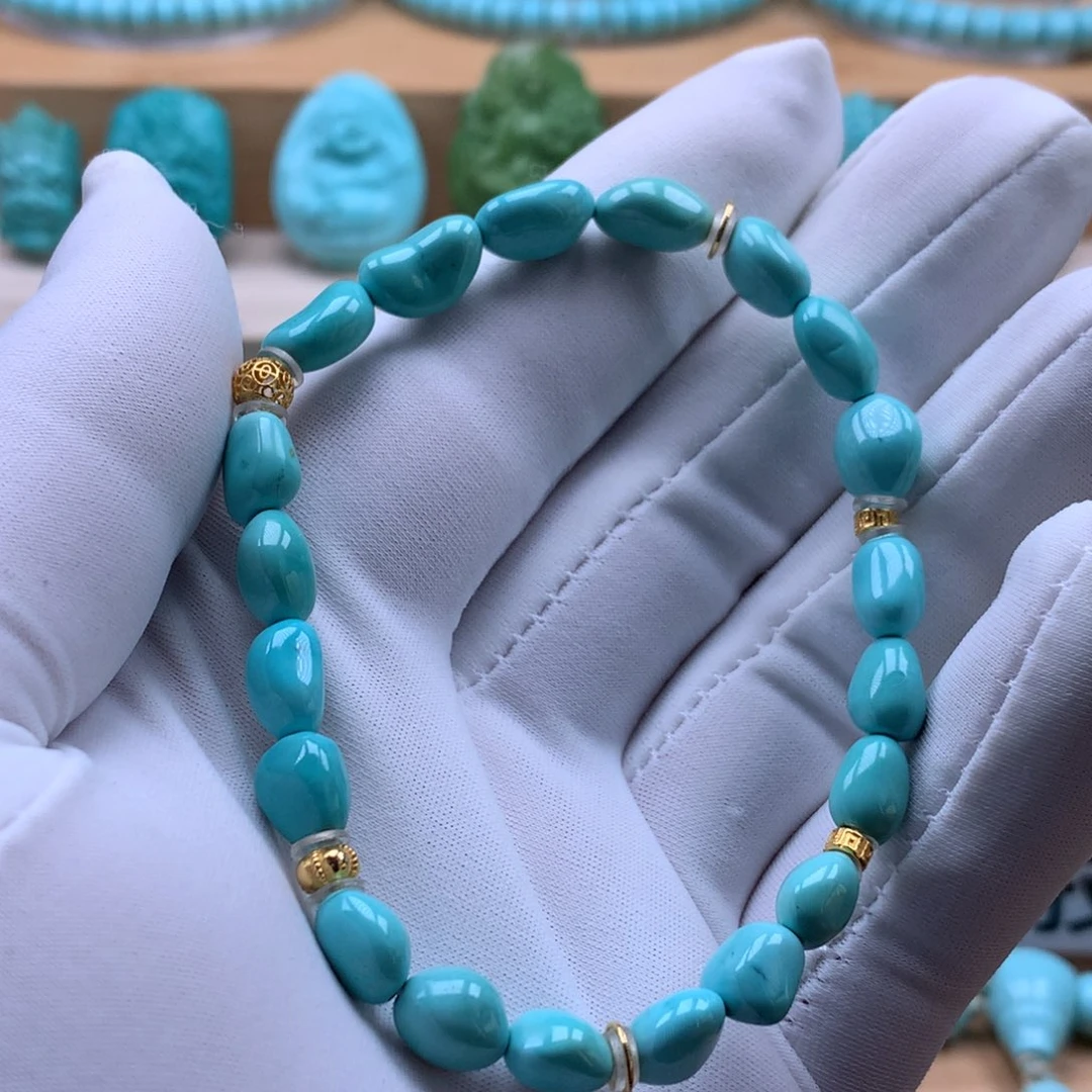 绿松石未镶嵌珠宝奇石