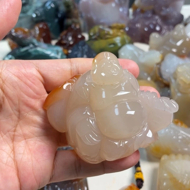玛瑙/玉髓未镶嵌吊坠(不含链)