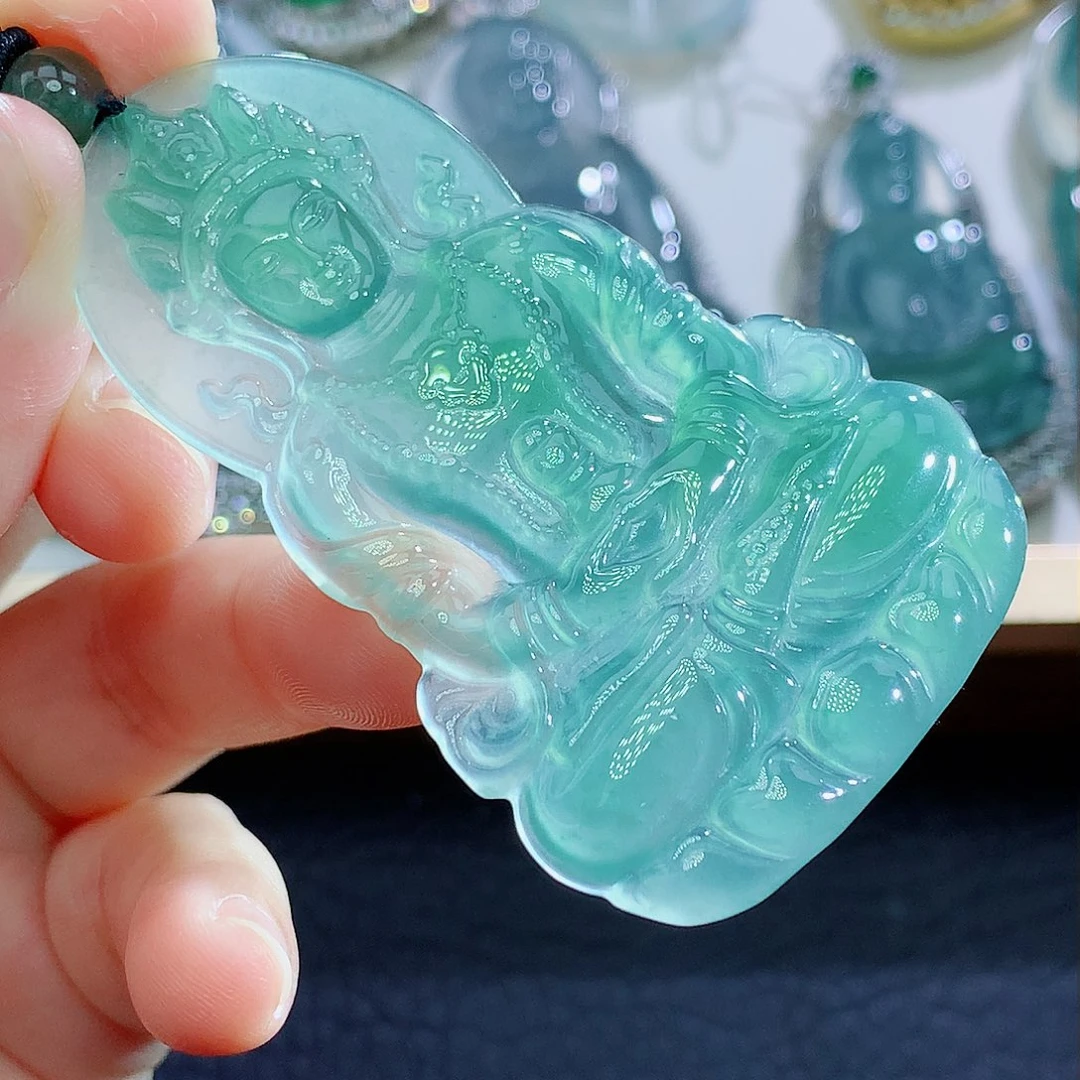 未镶嵌挂件翡翠翡翠