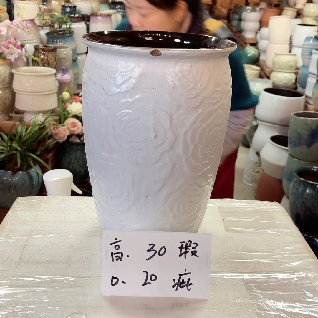 紫砂花盆高度30口径20