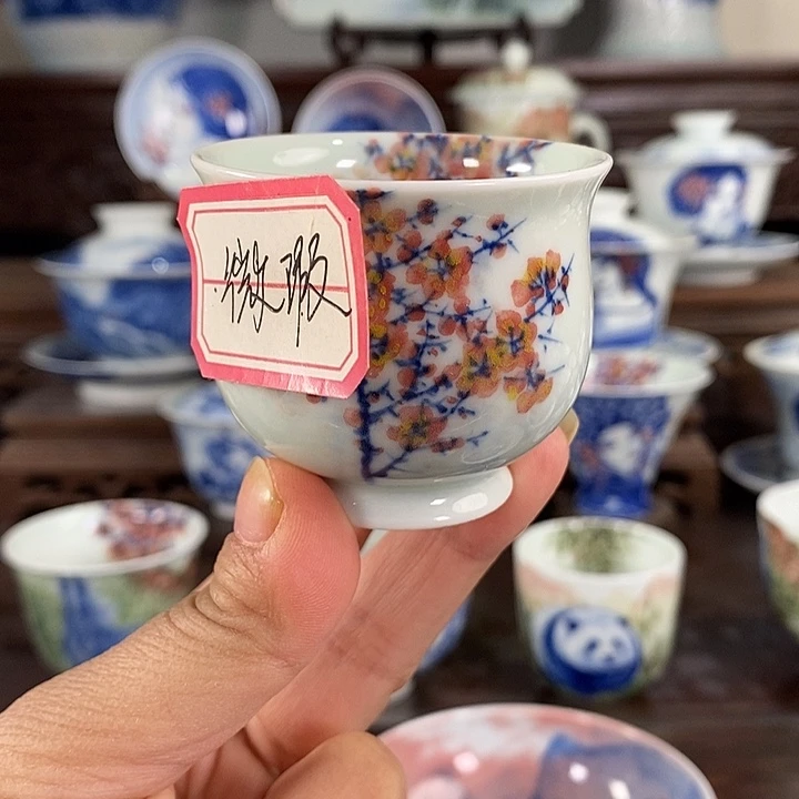 杯景德镇手工手绘陶瓷，高亮兴老师作品
