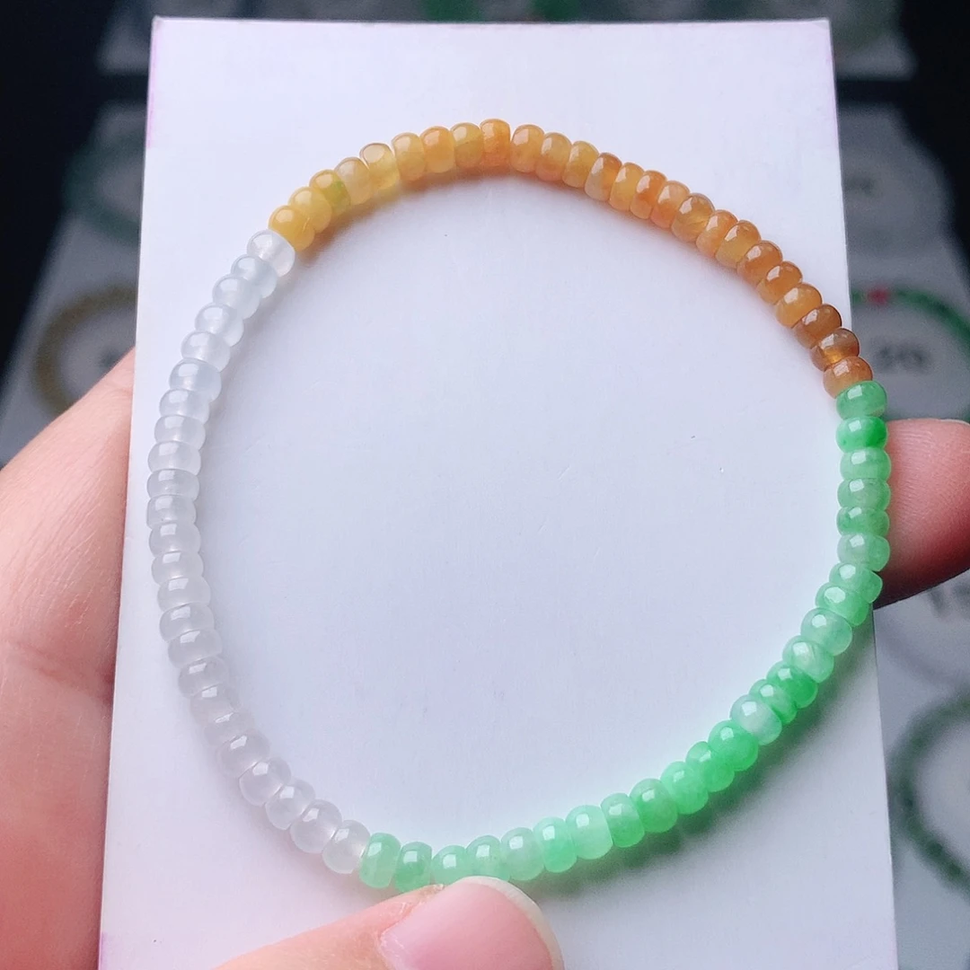 翡翠未镶嵌手链翡翠