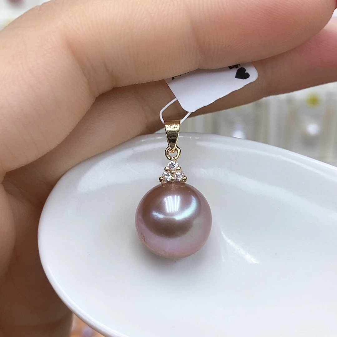 合金淡水珍珠项链