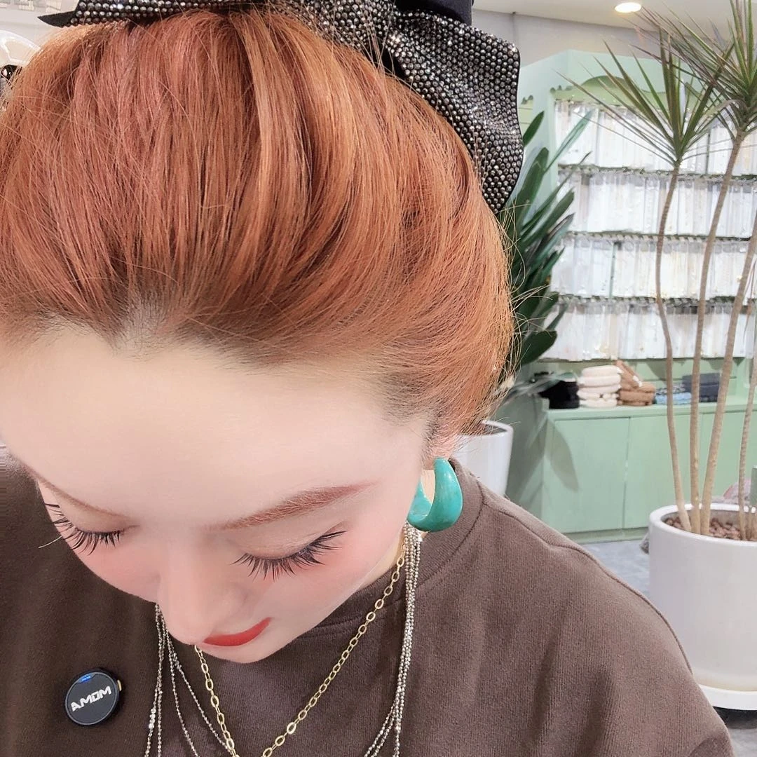 布艺非金属4321蝴蝶结闪发圈儿