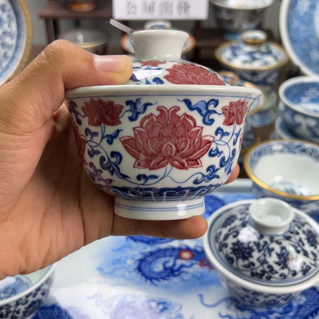 修***真景德镇手工手绘陶瓷