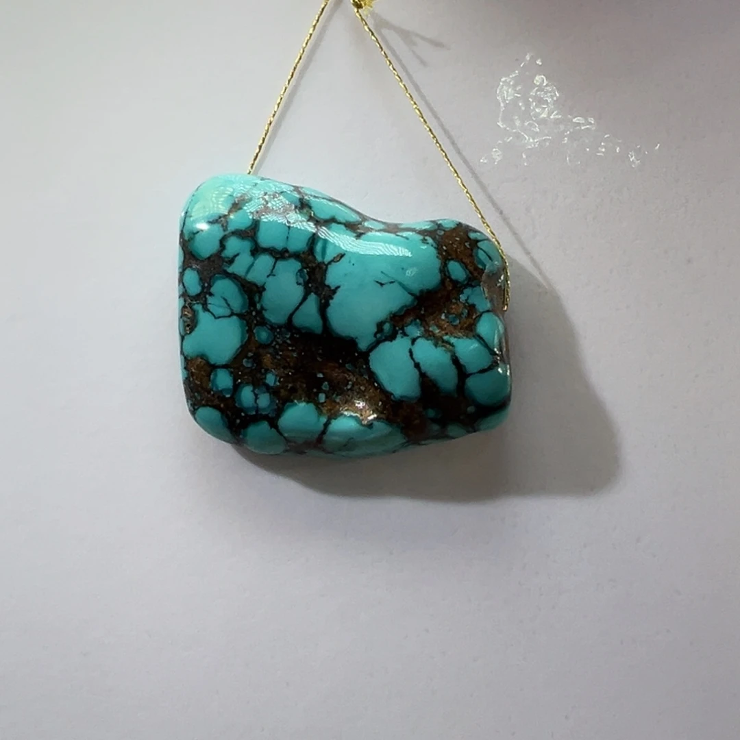 绿松石未镶嵌挂件