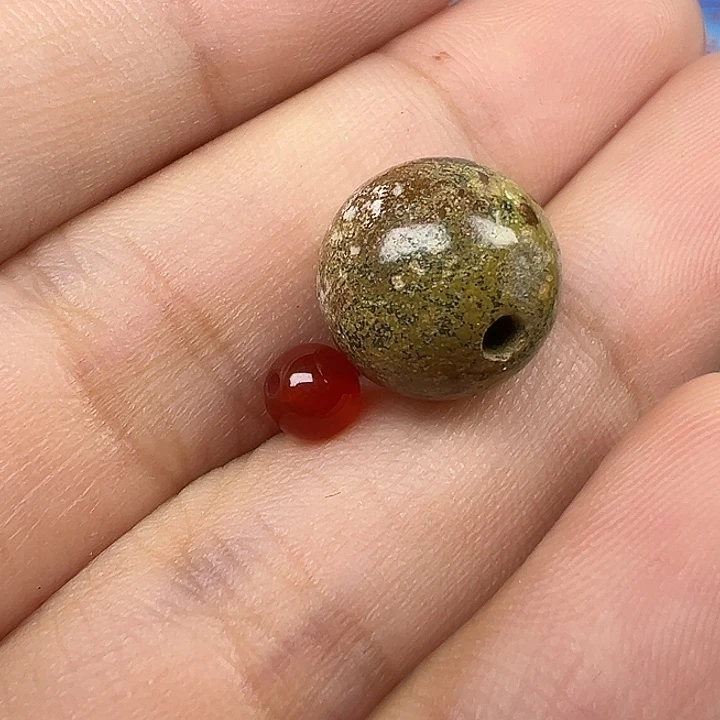 南红玛瑙未镶嵌配饰10.9瑕疵