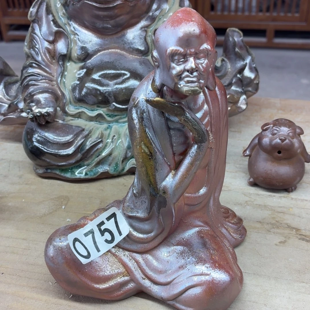 陶园柴烧精品高货0757瑕