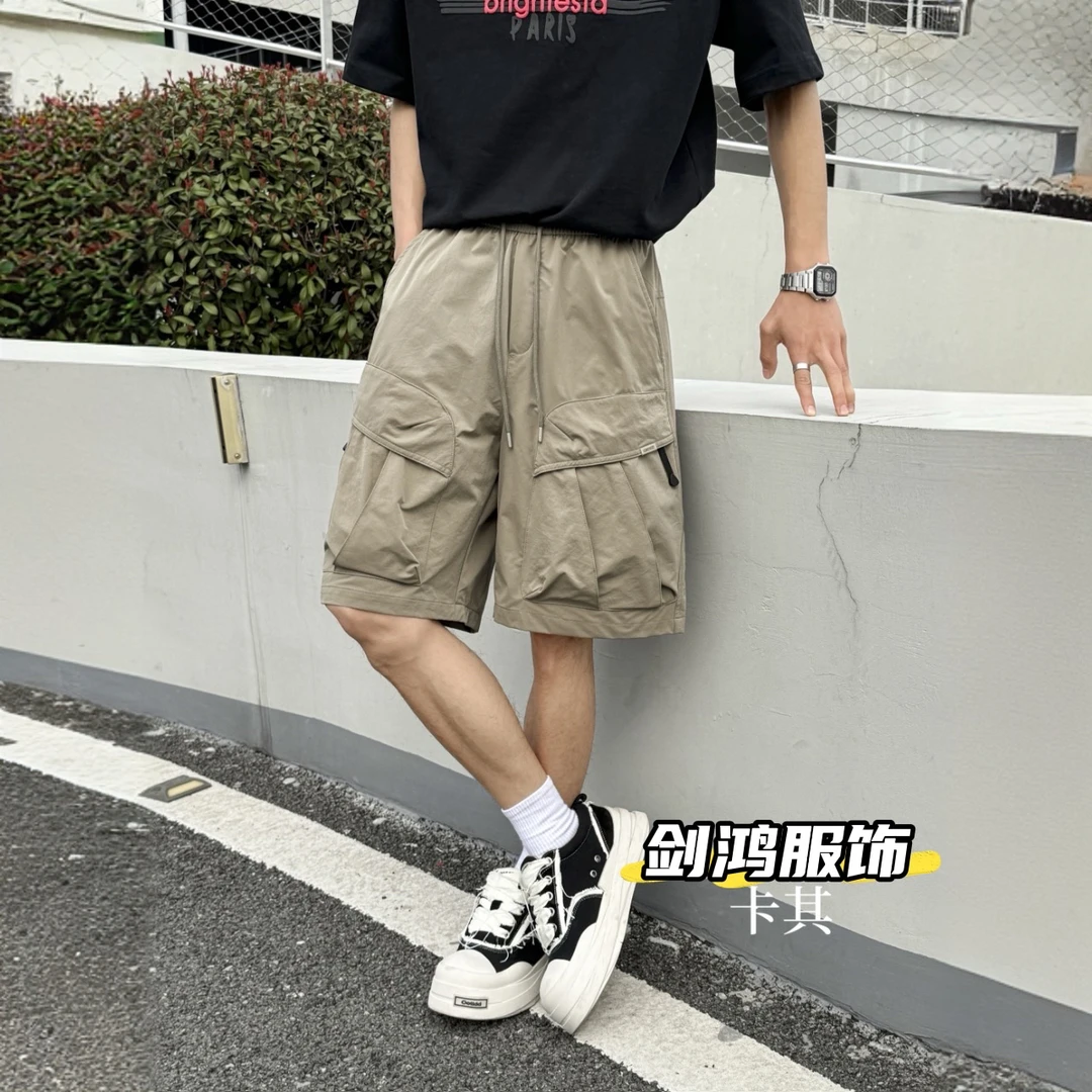 速干暴雨工装超薄ins薄款短裤男士男装百搭宽松潮流休闲夏季短裤