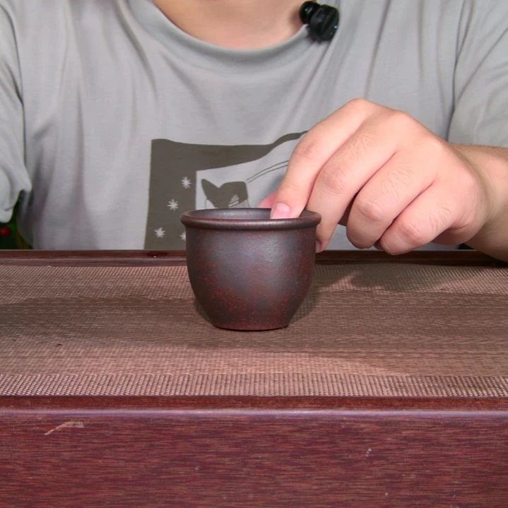 茶杯紫砂高货放漏