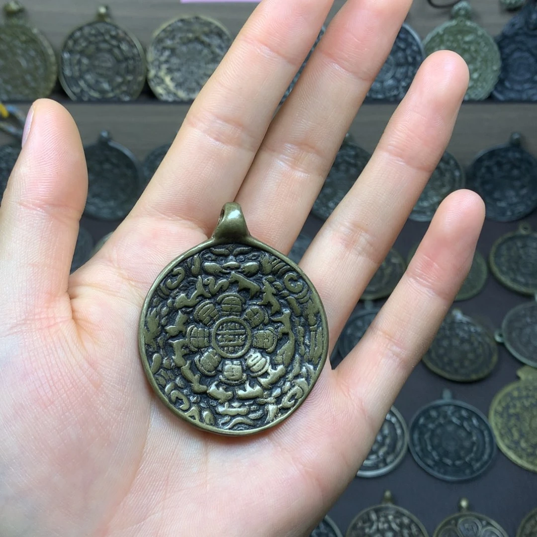 香榧木太*风藏传九宫八卦牌