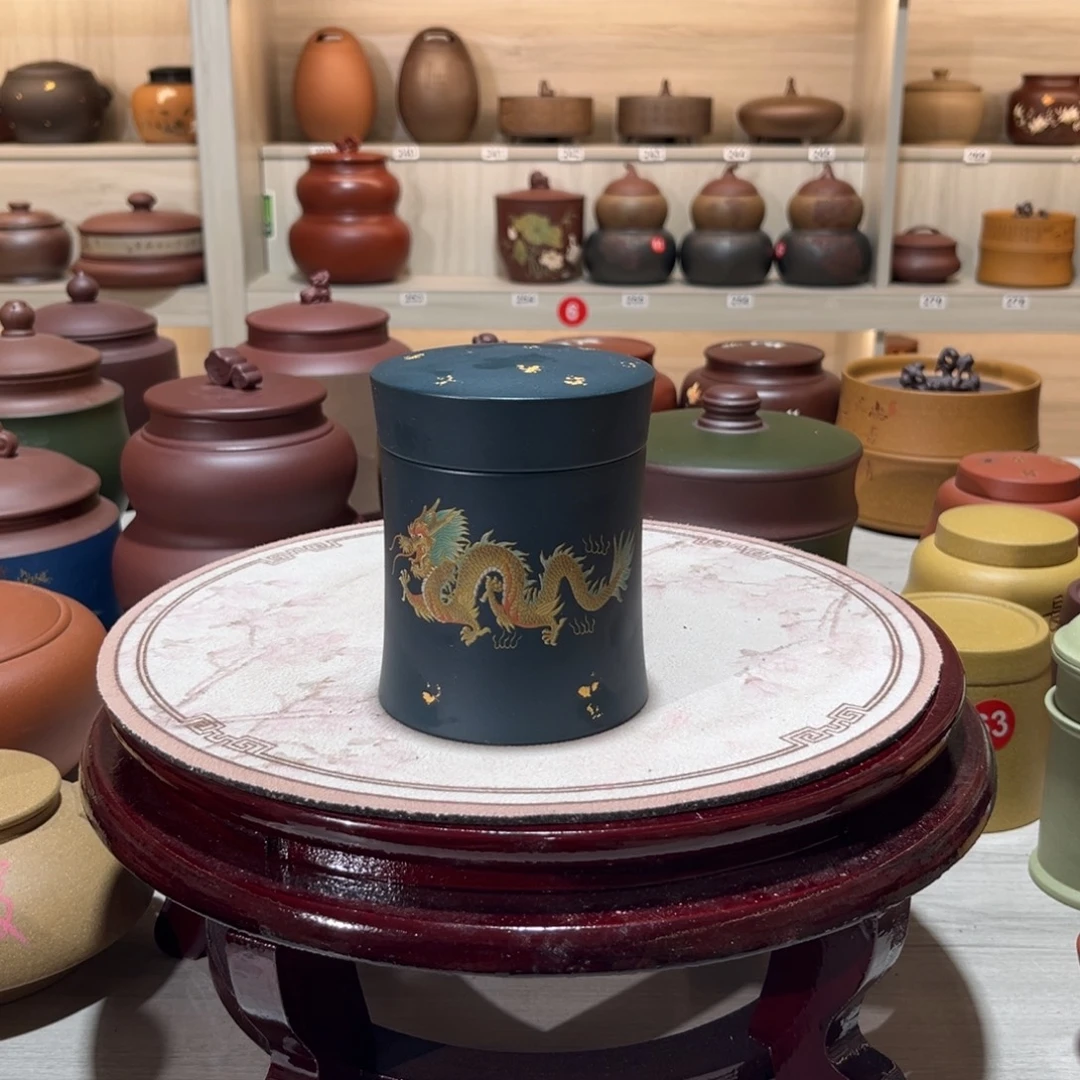 紫砂茶叶罐紫砂罐