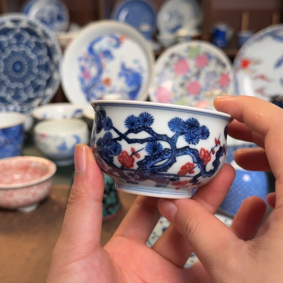 纯手工手绘陶瓷茶具