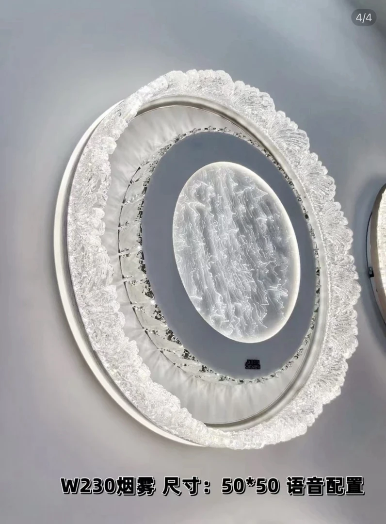 卧室灯语音控制LED吸顶现代简约房间主卧次卧婚房新款简约灯