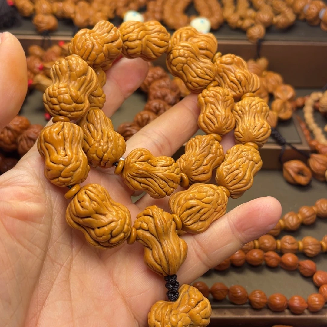 ****】桃核手串龙纹桃核3