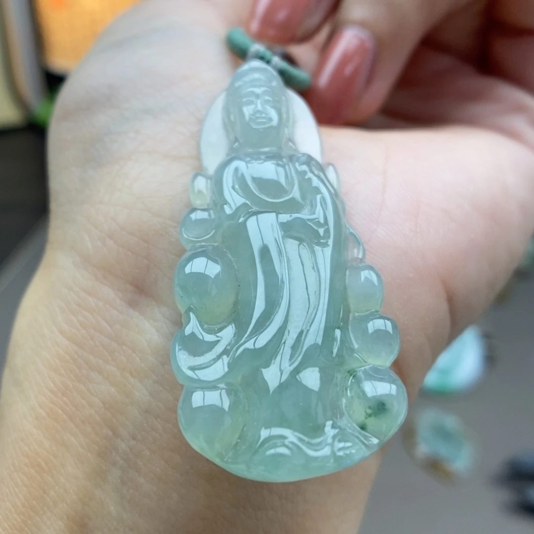 翡翠未镶嵌颈饰吊坠91