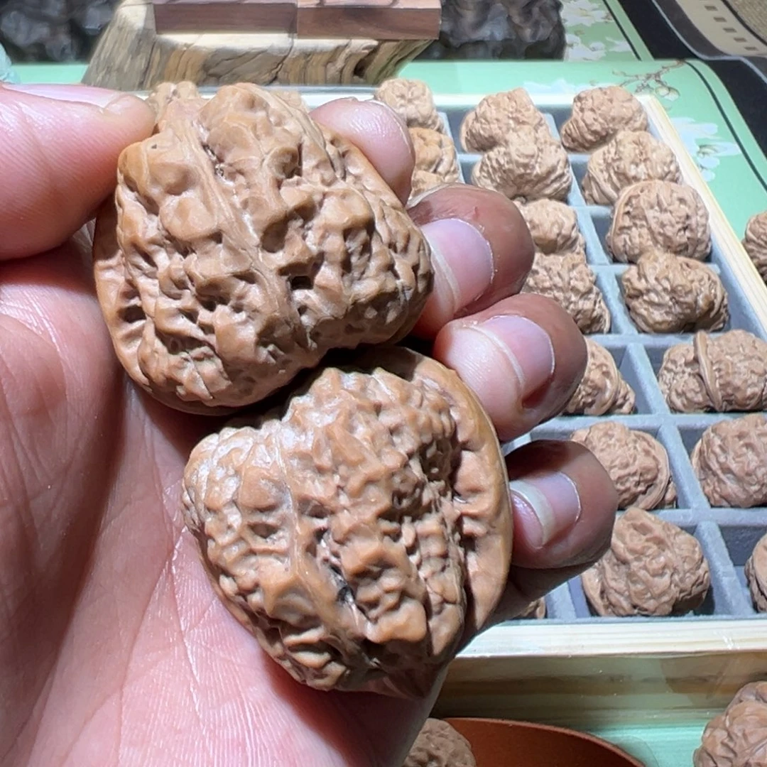 菩提籽类文玩核桃蛤蟆头