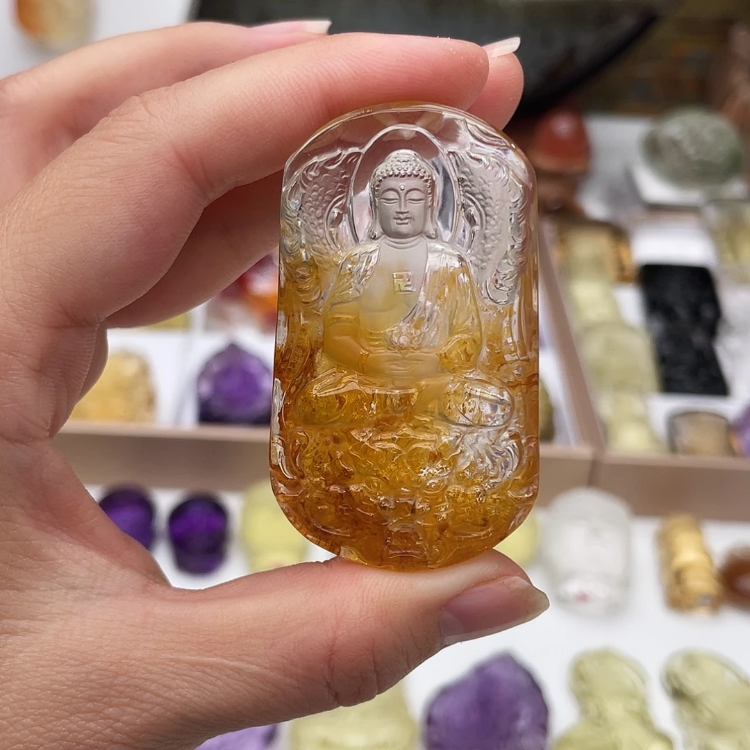 未镶嵌水晶颈饰定制