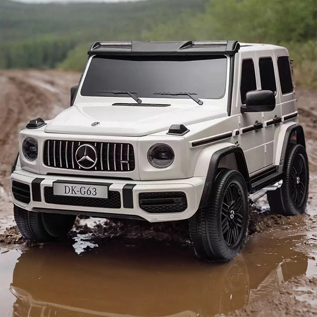 【圣诞礼物】德国正版奔驰大g63儿童电动车4轮越野遥控汽车超大号