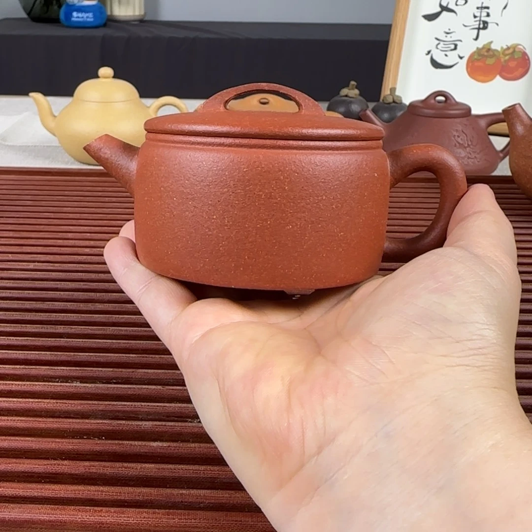 茶壶紫砂微瑕汉瓦