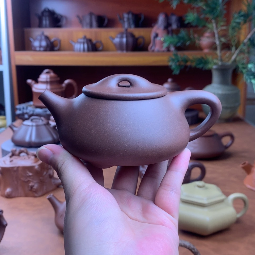 紫砂茶壶半手工微瑕容量220