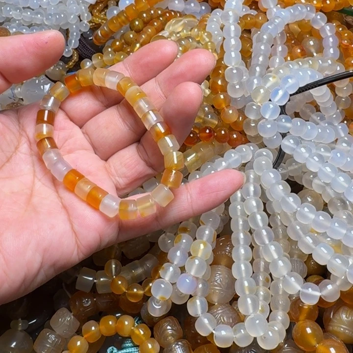 玛瑙/玉髓颈饰未镶嵌芳*0096