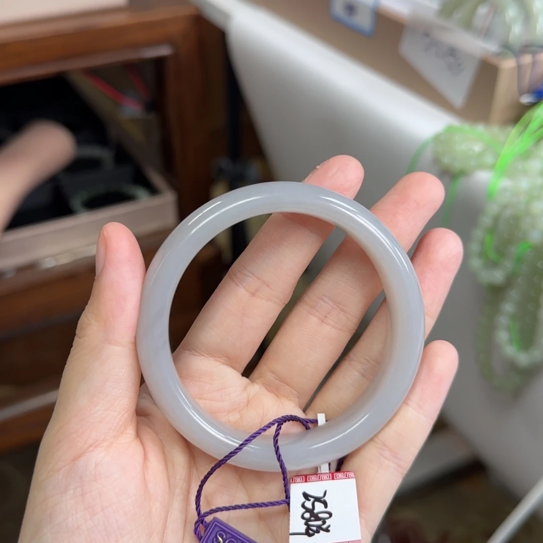 和田玉未镶嵌手镯56