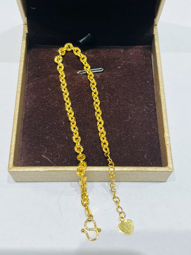 曼总严选-压花闪O手链