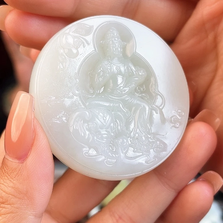 和田玉挂件未镶嵌定制发货