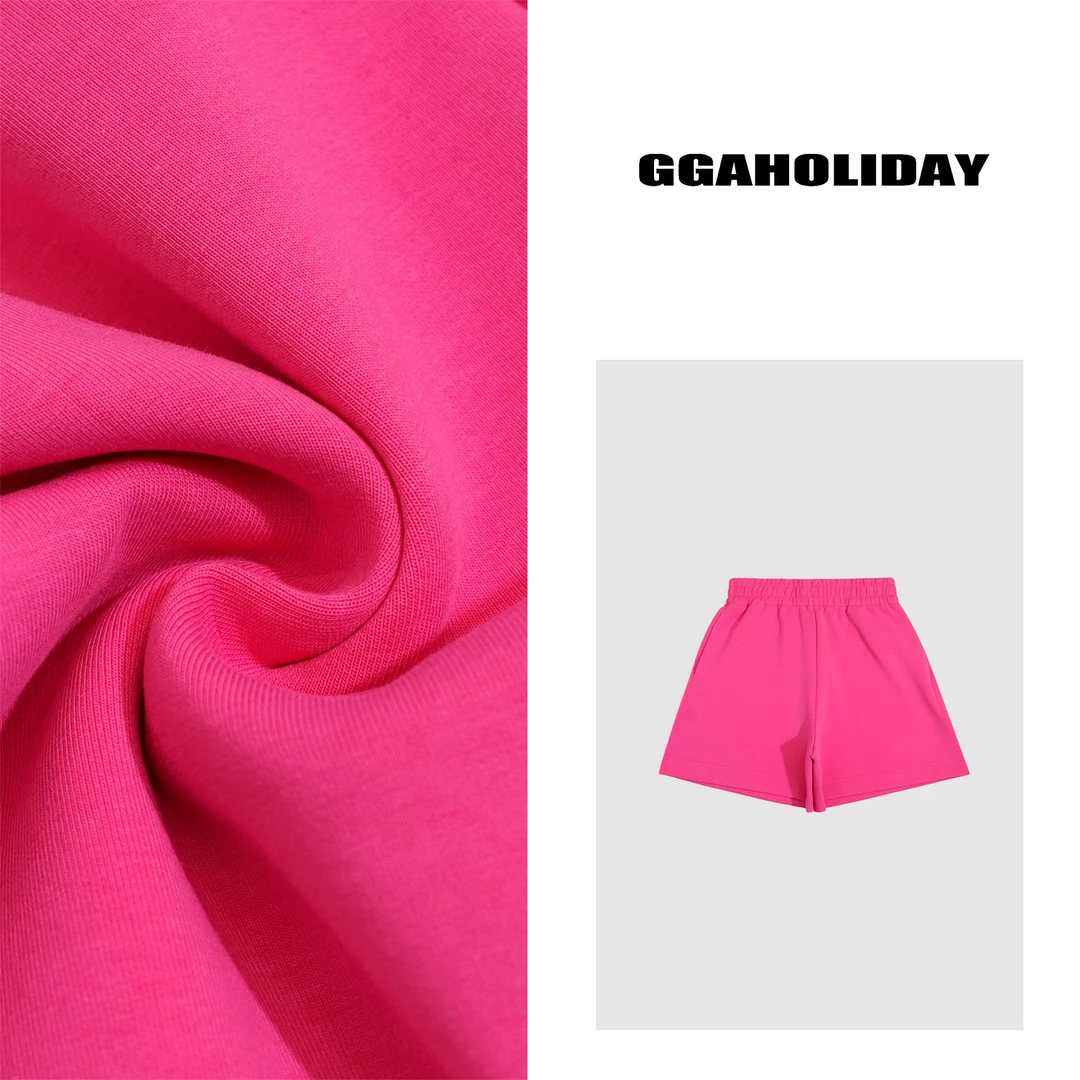 GGAHOLIDAY时尚休闲宽松潮流亮色百搭显瘦短裤-152301